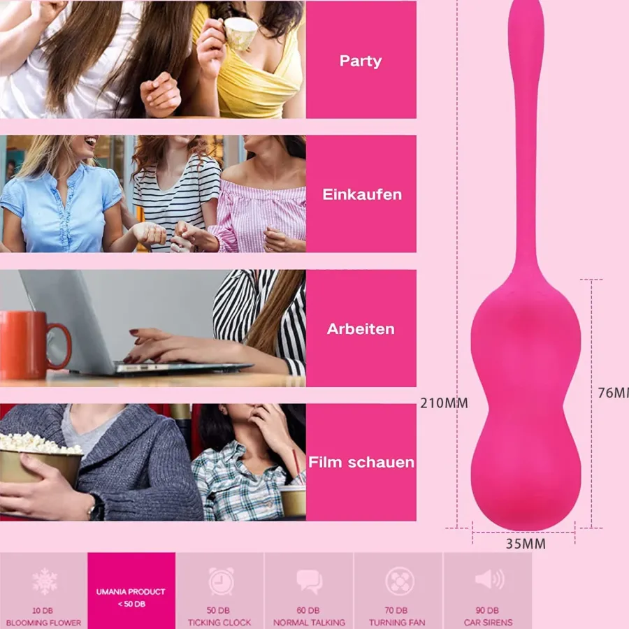 marielove Vibro Ei|Sexspielzeug Mit App Steuerung|Vibro Ei Liebeskugeln mit App