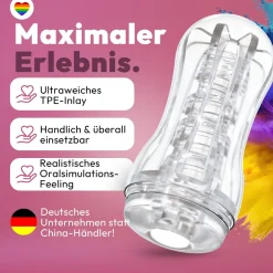 marielove Taschenmuschi|Masturbator Taschenmuschi 18 cm 3 Texturen