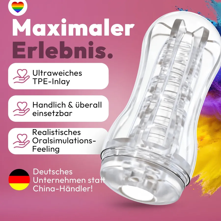 marielove Taschenmuschi|Masturbator Taschenmuschi 18 cm 3 Texturen