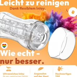 marielove Taschenmuschi|Masturbator Taschenmuschi 18 cm 3 Texturen