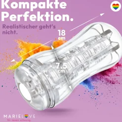 marielove Taschenmuschi|Masturbator Taschenmuschi 18 cm 3 Texturen
