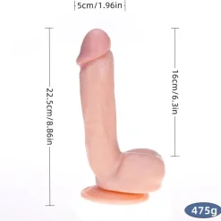 marielove Realistischer Dildo|Realistischer Dildo 22cm
