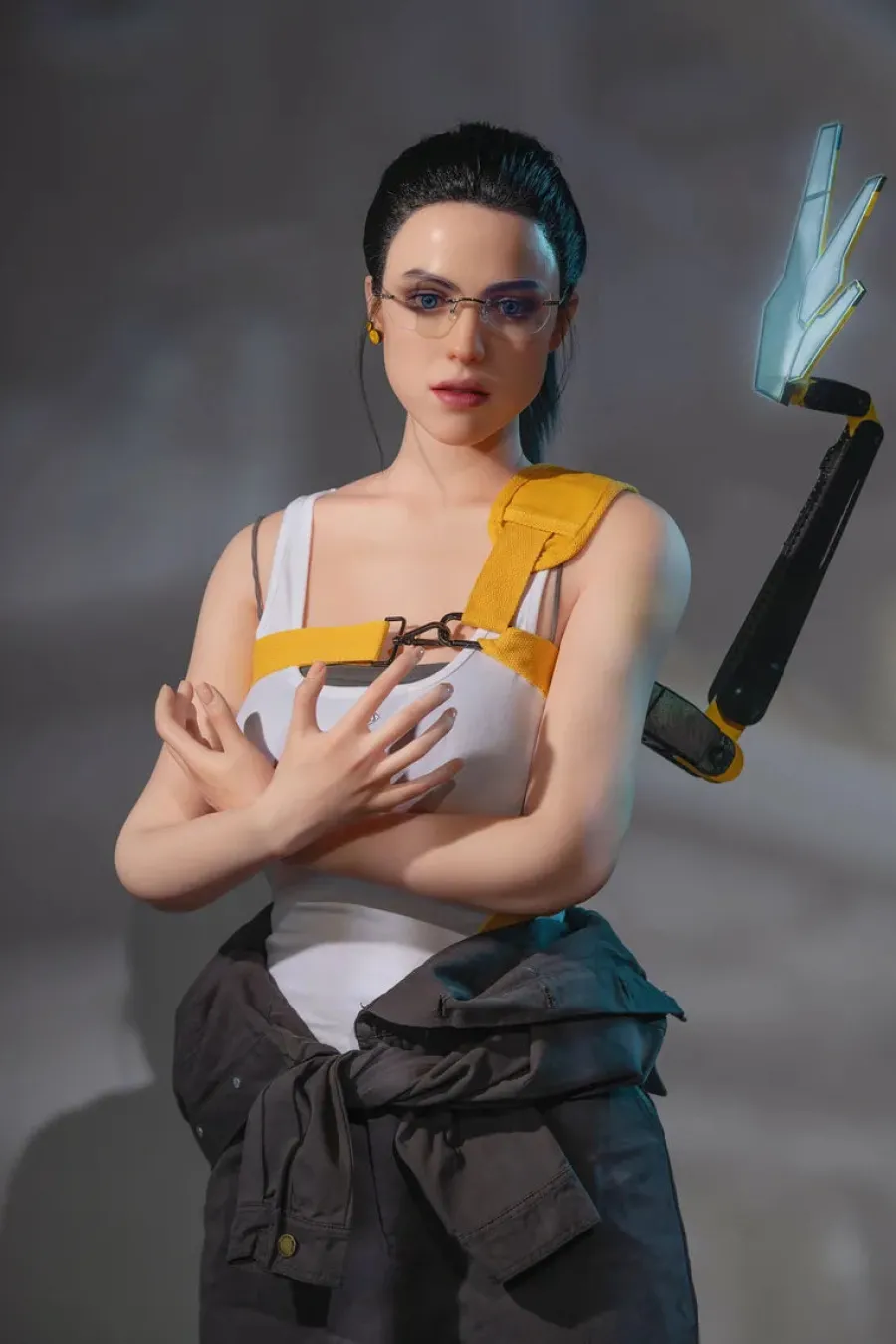 Game Lady Zierliche Sexpuppen|Silikon Dolls|Sexpuppe Akari