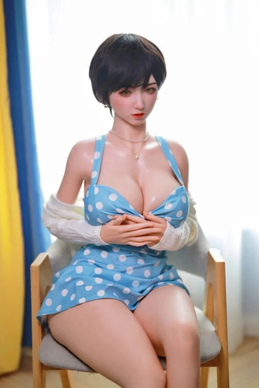 JYDoll Zierliche Sexpuppen|Silikon Dolls|Sexpuppe Annie-Debbie
