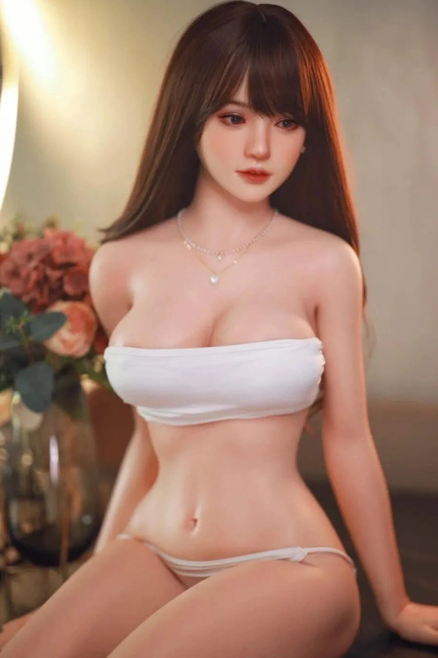 JYDoll Zierliche Sexpuppen|Silikon Dolls|Sexpuppe Arleth-Rachel