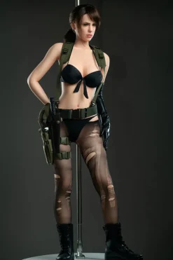 Game Lady Zierliche Sexpuppen|Silikon Dolls|Sexpuppe Atsuko
