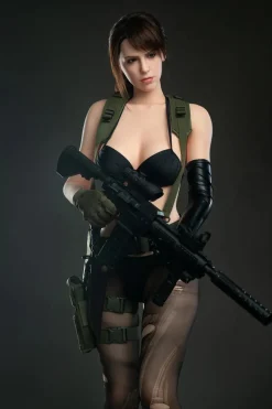 Game Lady Zierliche Sexpuppen|Silikon Dolls|Sexpuppe Atsuko