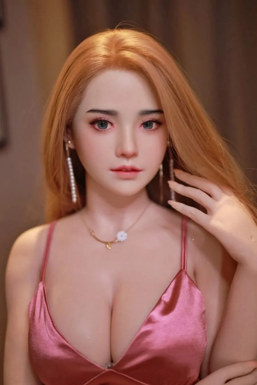 JYDoll Zierliche Sexpuppen|Silikon Dolls|Sexpuppe Indira-Kinslee
