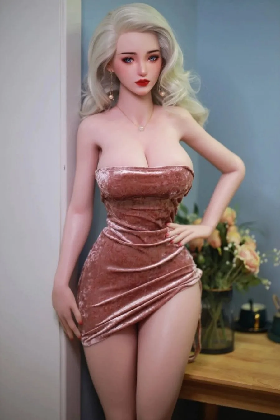 JYDoll Zierliche Sexpuppen|Silikon Dolls|Sexpuppe Lia-Veronica