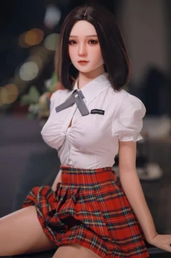 JYDoll Zierliche Sexpuppen|Silikon Dolls|Sexpuppe Octavia-Paola
