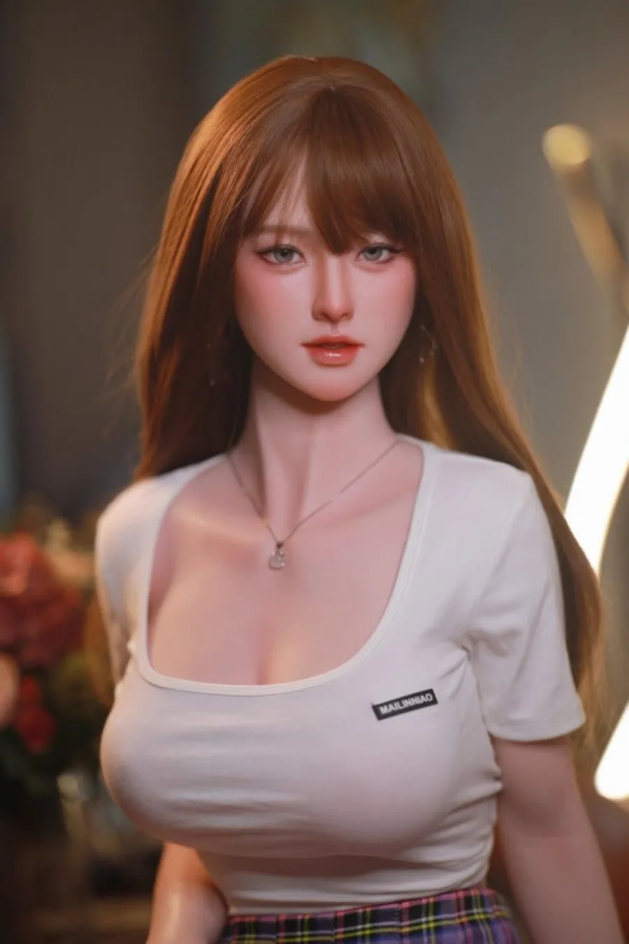 JYDoll Zierliche Sexpuppen|Silikon Dolls|Sexpuppe Poppy-Veda