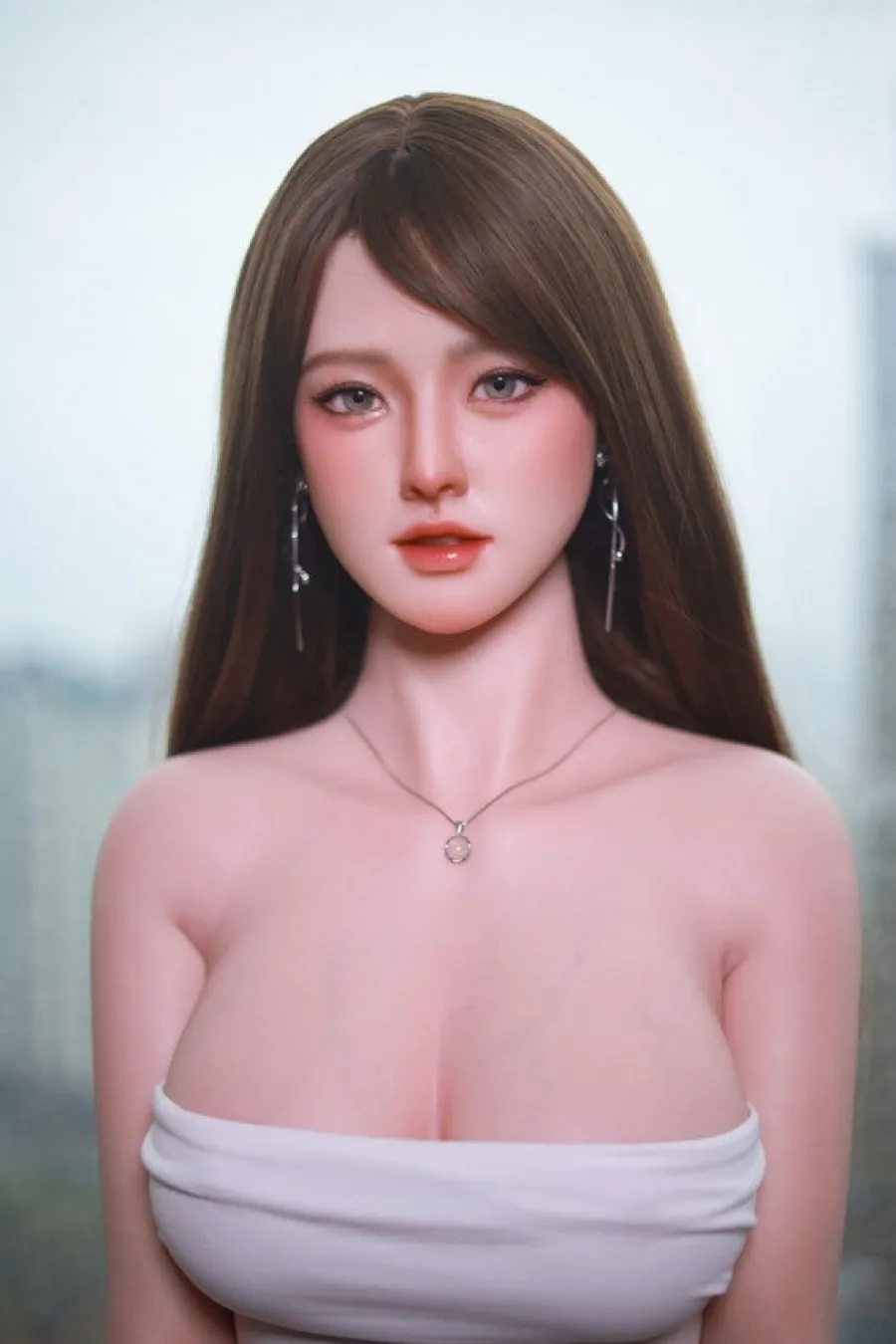 JYDoll Zierliche Sexpuppen|Silikon Dolls|Sexpuppe Poppy-Veda
