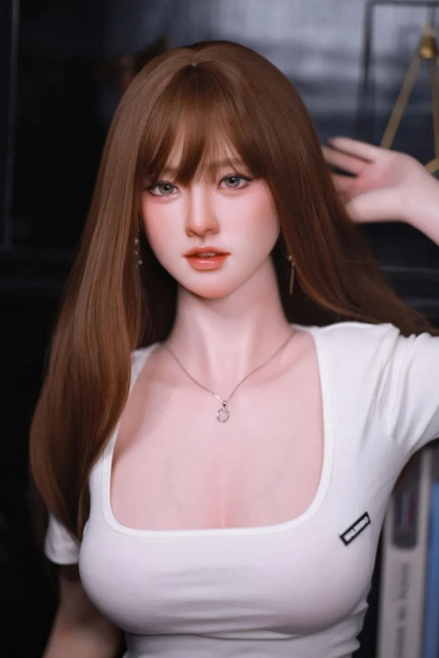 JYDoll Zierliche Sexpuppen|Silikon Dolls|Sexpuppe Poppy-Veda