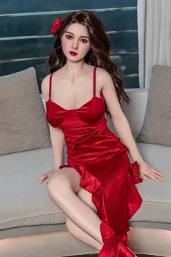 Starpery Zierliche Sexpuppen|Silikon Dolls|Sexpuppe Saya-Violett