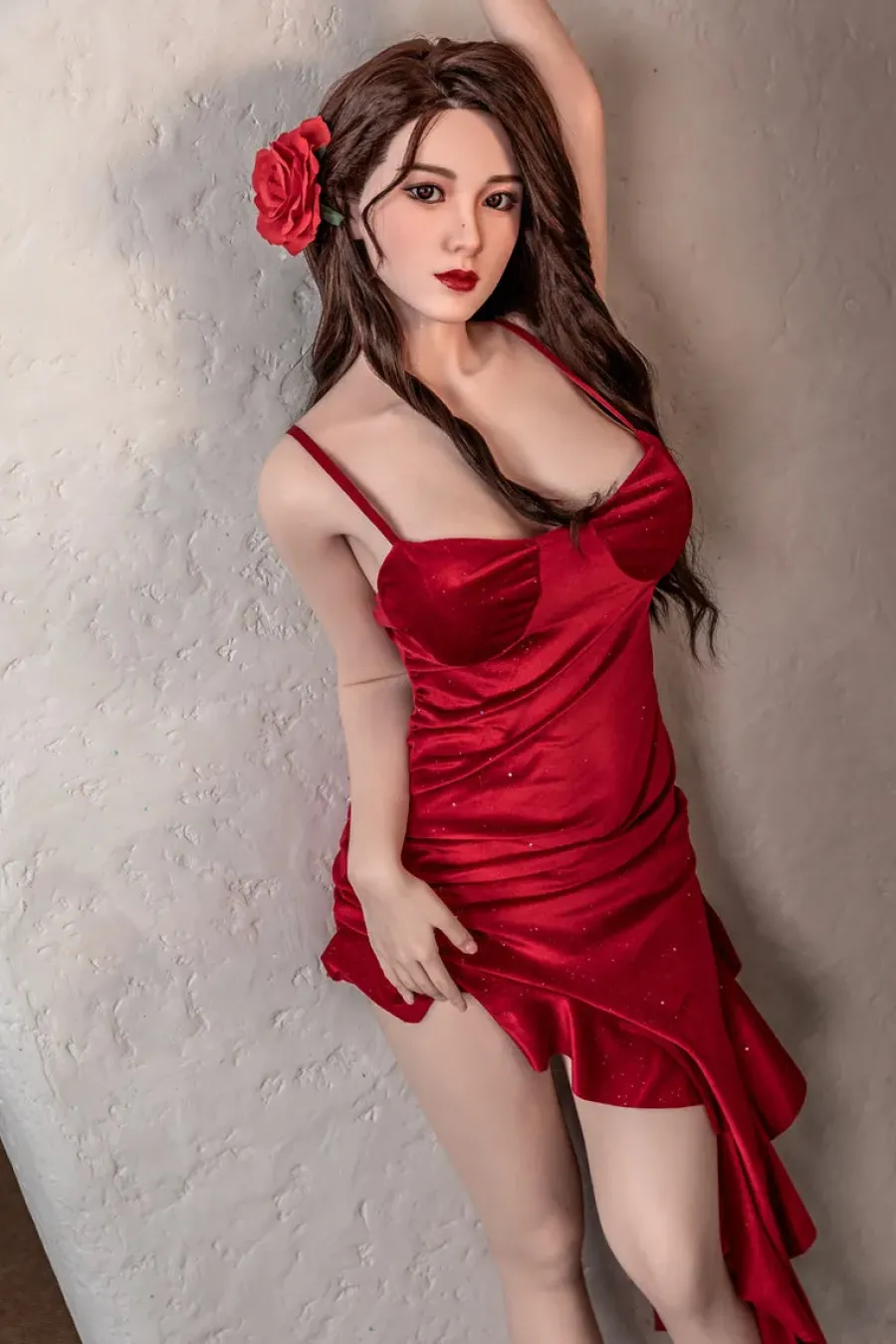 Starpery Zierliche Sexpuppen|Silikon Dolls|Sexpuppe Saya-Violett