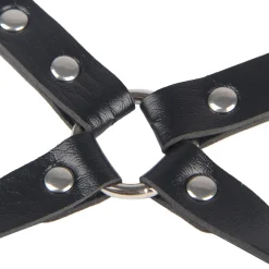 marielove Accessoires|Sexy Bondage Gürtel Beinring PU Leder Kette Punk Strap verstellbar