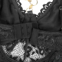 marielove Nachtwäsche|exy chwarze Nachtkeid – oda, pitze & chitz, verführeriche ingerie