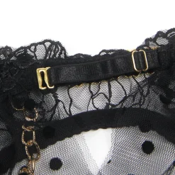 marielove Bikini Sets|exy chwarze pitzen-ingerie et – BH, ip & trape, verführeriche Deou