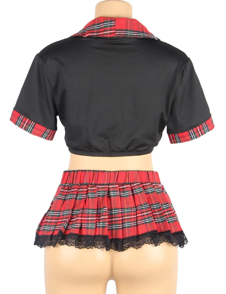 marielove Kostüme|Sexy Student Uniform Minirock – High-Quality College Style Cosplay Outfit