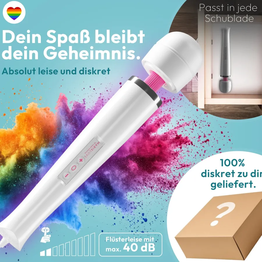 marielove Massagestäbe|Magic Wand Vibrator|Stärkster !!! Magic Wand Vibrator Magic Wand Netz