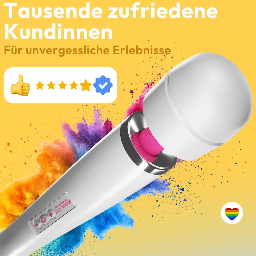 marielove Massagestäbe|Magic Wand Vibrator|Stärkster !!! Magic Wand Vibrator Magic Wand Netz