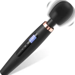 marielove Xxl Vibrator|Paarvibrator|Vibrator Magic Wand Stimulation Vagina GM-544 Schwarz