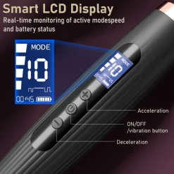 marielove Xxl Vibrator|Paarvibrator|Vibrator Magic Wand Stimulation Vagina GM-544 Schwarz