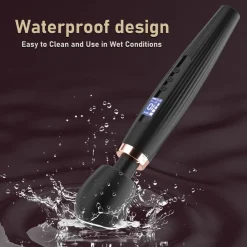 marielove Xxl Vibrator|Paarvibrator|Vibrator Magic Wand Stimulation Vagina GM-544 Schwarz