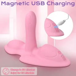 marielove Xxl Vibrator|Paarvibrator|Vibrator Stimulation Klitoris Vagina GM-563 Rosa