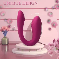 marielove Xxl Vibrator|Paarvibrator|Vibrator Stimulation Klitoris Wasserdicht USB GM-307 Pink