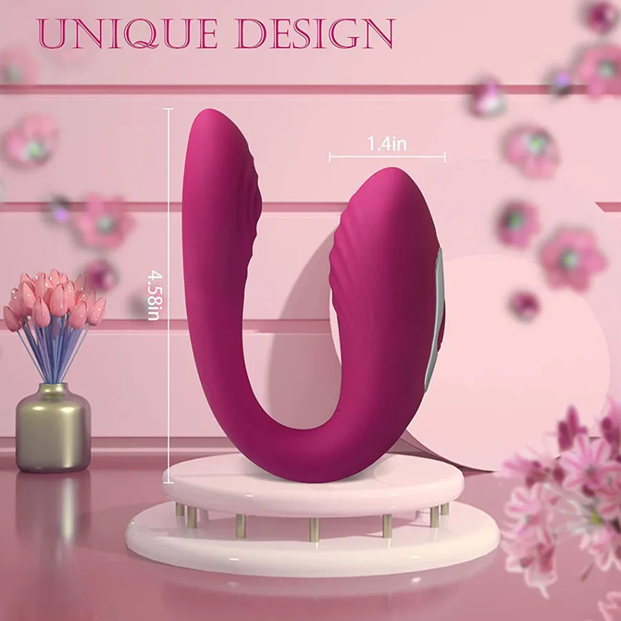 marielove Xxl Vibrator|Paarvibrator|Vibrator Stimulation Klitoris Wasserdicht USB GM-307 Pink