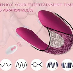 marielove Xxl Vibrator|Paarvibrator|Vibrator Stimulation Klitoris Wasserdicht USB GM-307 Pink