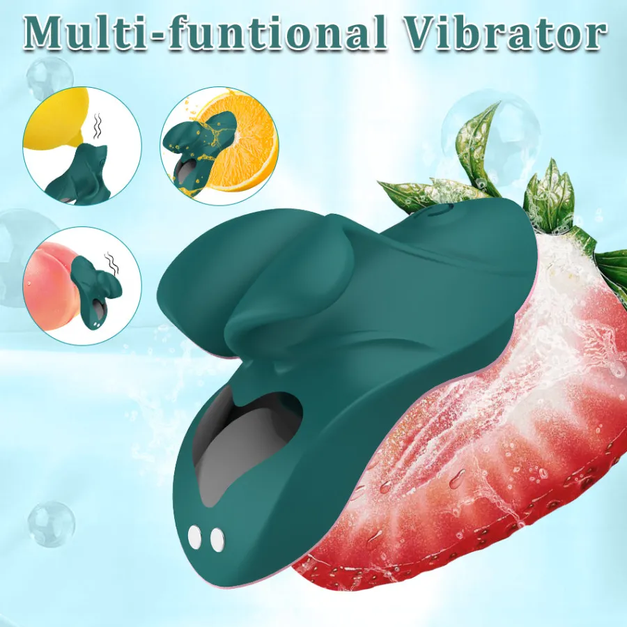marielove Xxl Vibrator|Paarvibrator|Vibrator Stimulation Klitoris Wasserdicht USB GM-479 Grün