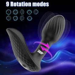 marielove Xxl Vibrator|Paarvibrator|Vibrator Stimulation Klitoris Wasserdicht USB GM-487 Schwarz