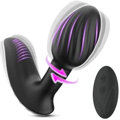 marielove Xxl Vibrator|Paarvibrator|Vibrator Stimulation Klitoris Wasserdicht USB GM-487 Schwarz
