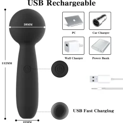 marielove Massagestäbe|Magic Wand Vibrator|Vibrator Stimulation Klitoris Vagina GM-023