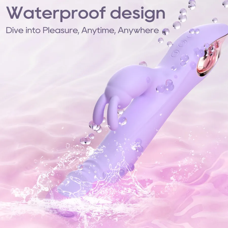 marielove Xxl Vibrator|Paarvibrator|Vibrator Stimulation Klitoris Wasserdicht USB GM-567 Lila