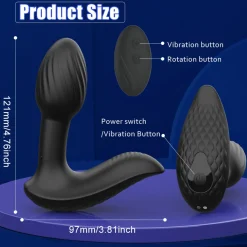 marielove Anal Dildo|Analplug|Vibrator Stimulation Klitoris Vagina GM-446
