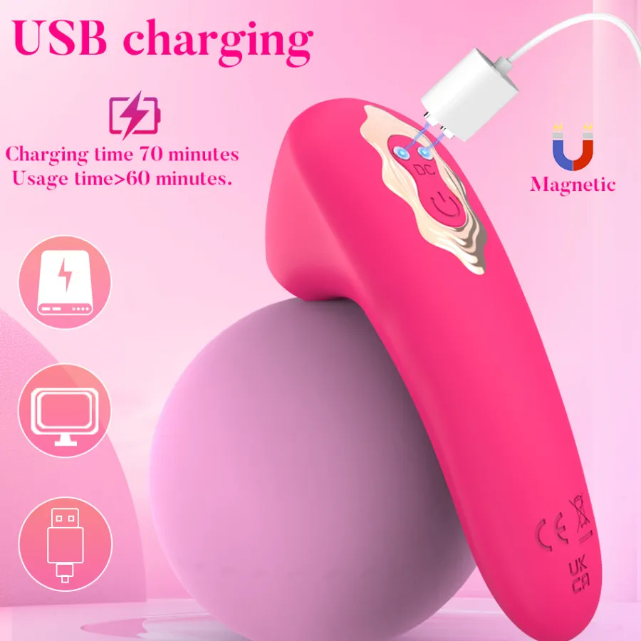 marielove Xxl Vibrator|Paarvibrator|Vibrator Stimulation Klitoris Vagina GM-533 Rosa