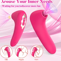 marielove Xxl Vibrator|Paarvibrator|Vibrator Stimulation Klitoris Vagina GM-533 Rosa