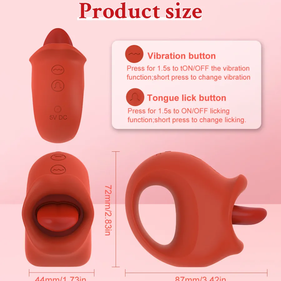 marielove Auflegevibrator|Xxl Vibrator|Vibrator Stimulation Klitoris Vagina GM-389