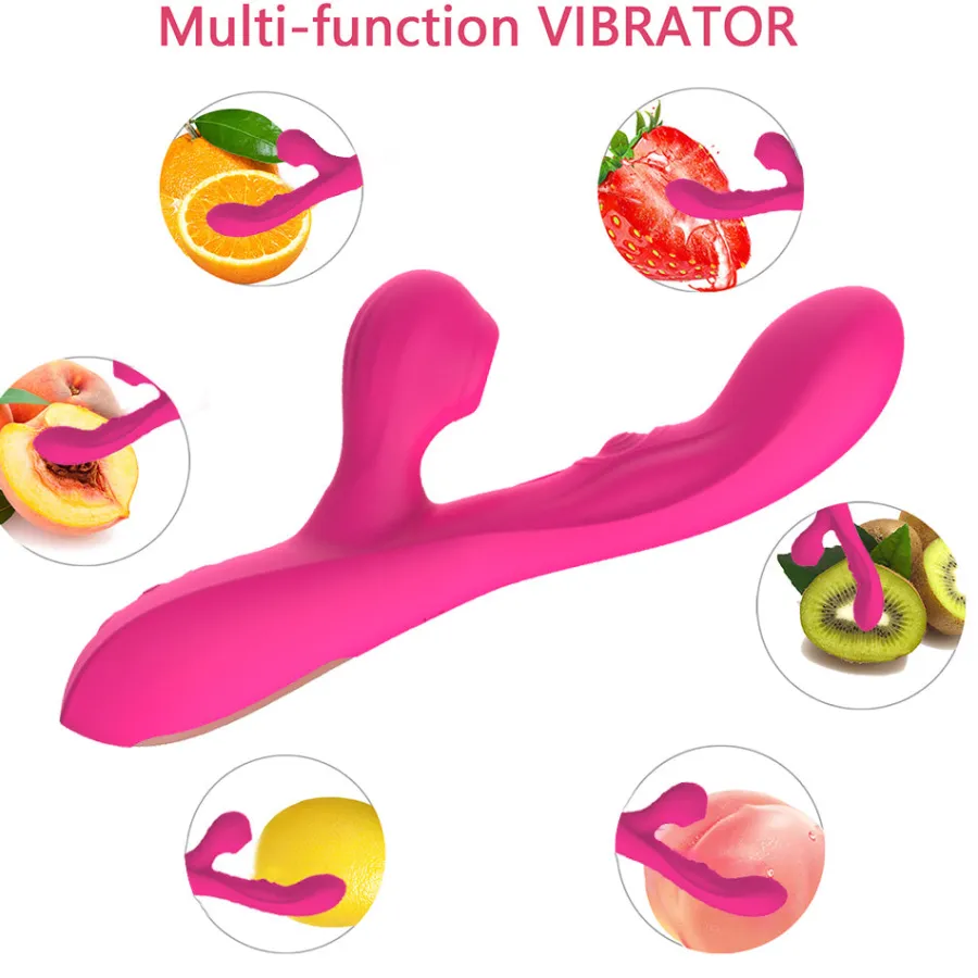 marielove Xxl Vibrator|Paarvibrator|Vibrator Stimulation Klitoris Wasserdicht USB GM-323 Pink
