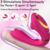 marielove Xxl Vibrator|Paarvibrator|Vibrator Stimulation Klitoris Wasserdicht USB GM-678 Pink