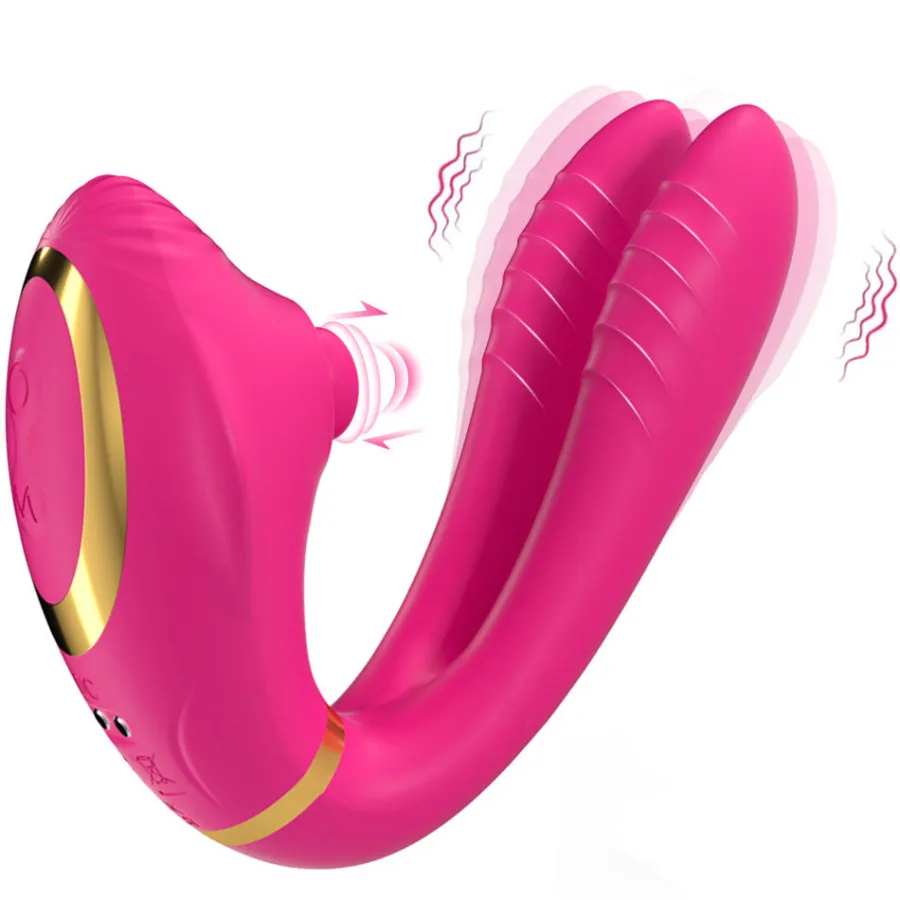 marielove Xxl Vibrator|Paarvibrator|Vibrator Stimulation Klitoris Wasserdicht USB GM-678 Pink