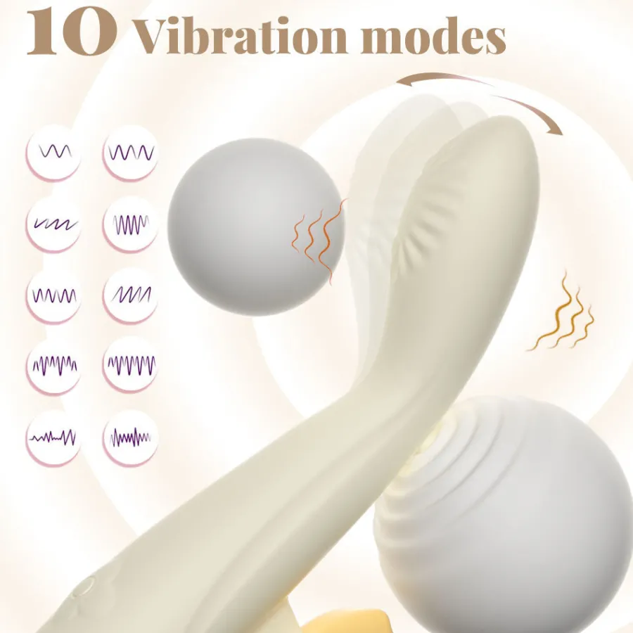 marielove Xxl Vibrator|Paarvibrator|Vibrator Stimulation Klitoris Wasserdicht USB GM-559 Rosa