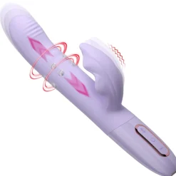 marielove Xxl Vibrator|Paarvibrator|Vibrator Stimulation Klitoris Wasserdicht USB GM-562 Lila