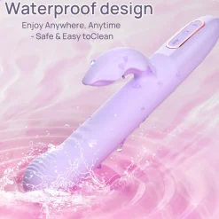 marielove Xxl Vibrator|Paarvibrator|Vibrator Stimulation Klitoris Wasserdicht USB GM-562 Lila
