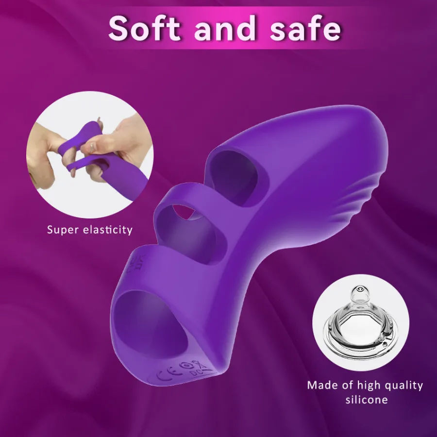 marielove Xxl Vibrator|Paarvibrator|Vibrator Stimulation Klitoris Wasserdicht USB GM-262 Lila