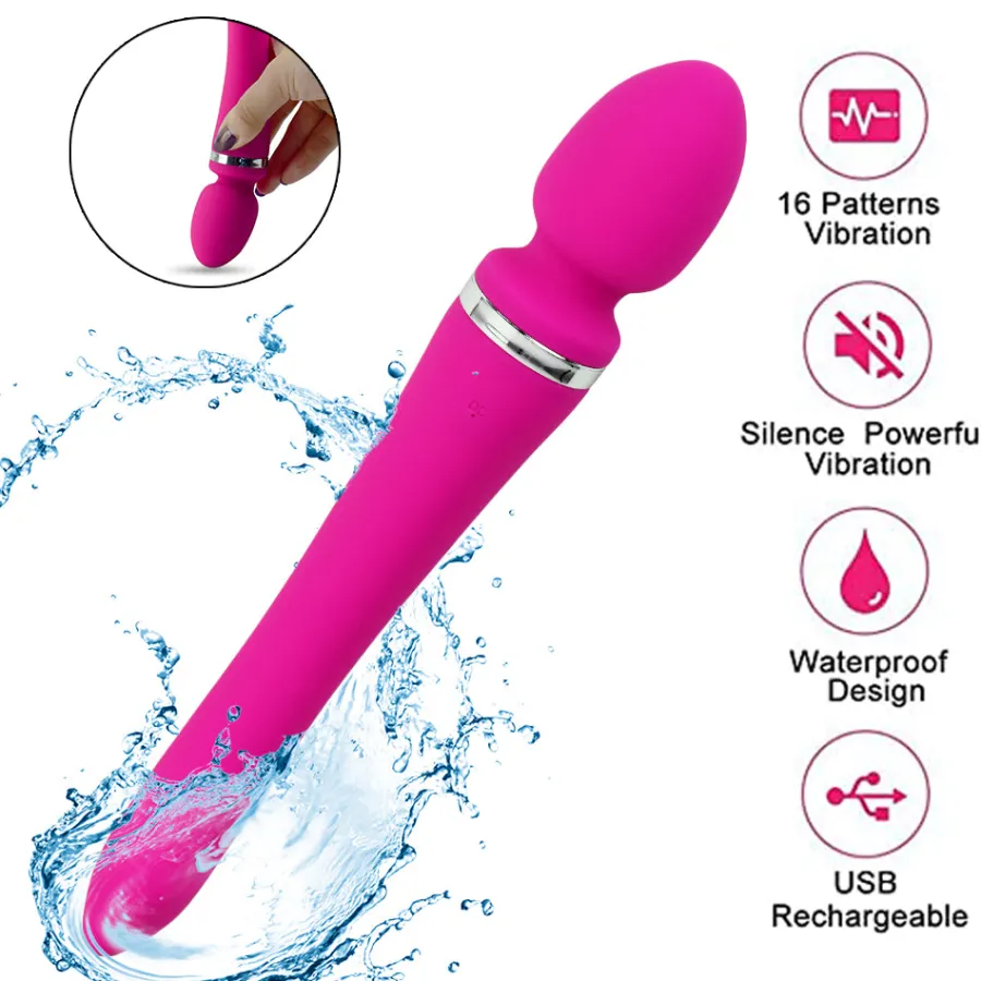 marielove Xxl Vibrator|Paarvibrator|Vibrator Stimulation Klitoris Wasserdicht USB GM-150 Pink