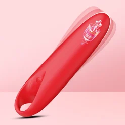 marielove Xxl Vibrator|Paarvibrator|Vibrator Stimulation Klitoris Wasserdicht USB GM-442 Rot